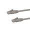 StarTech 75ft CAT6 Ethernet Cable - Gray CAT 6 Gigabit Ethernet Wire -650MHz 100W PoE RJ45 UTP Network/Patch Cord Snagless w/Strain Relief Fluke Tested/Wiring is UL Certified/TIA