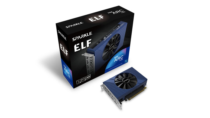 Sparkle Technology Arc A380 6 GB GDDR6 Graphics Card | PCIe 4.0 x8 | 3 x DP and 1 x HDMI | Active Cooling