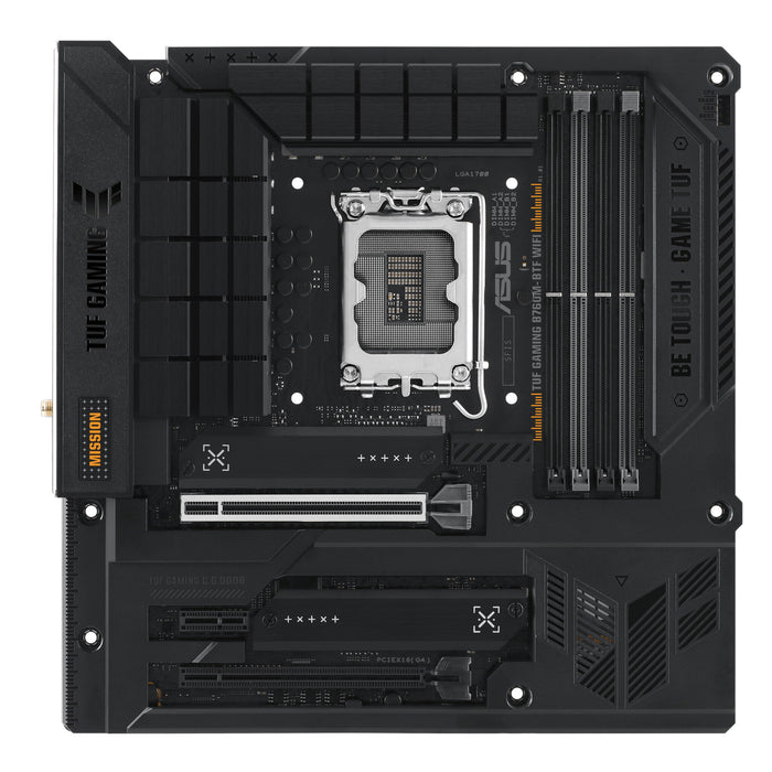 ASUS TUF GAMING B760M-BTF WIFI mATX Motherboard | LGA1700 | 4x DDR5 Slots | Wi-Fi 6