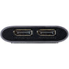 StarTech.com Thunderbolt 3 to Dual DisplayPort Adapter DP 1.4 - Dual 4K 60Hz or Single 8K/5K Thunderbolt 3 to DP Adapter - TB3 to 2x DisplayPort Monitor Video Display Adapter - Mac/Windows