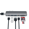 Satechi ST-CMBPM interface hub USB 3.2 Gen 1 (3.1 Gen 1) Type-C 40000 Mbit/s Grey