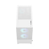 Fractal Design Pop Mini Air RGB Mini Tower PC Case White | Liquid Cooling Support