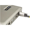 StarTech.com USB C Dock - USB-C to DisplayPort 4K 30Hz or VGA - 65W USB Power Delivery Charging - 4-Port USB 3.1 Gen 1 Hub - Universal USB-C Laptop Docking Station w/ Ethernet