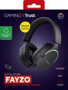 Trust GXT 491 Fayzo Headset Wired & Wireless Head-band Gaming USB Type-C Bluetooth Black