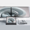 ALOGIC TB4D3TB notebook dock/port replicator Wired Thunderbolt 4 Black