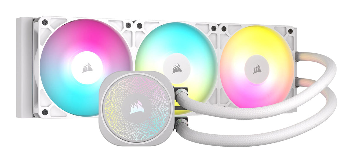 Corsair NAUTILUS 360 RS ARGB Liquid Processor Air cooler White 1 pc(s)
