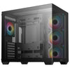 DeepCool CG530 4F ARGB Midi Tower PC Case Black | Liquid Cooling Support
