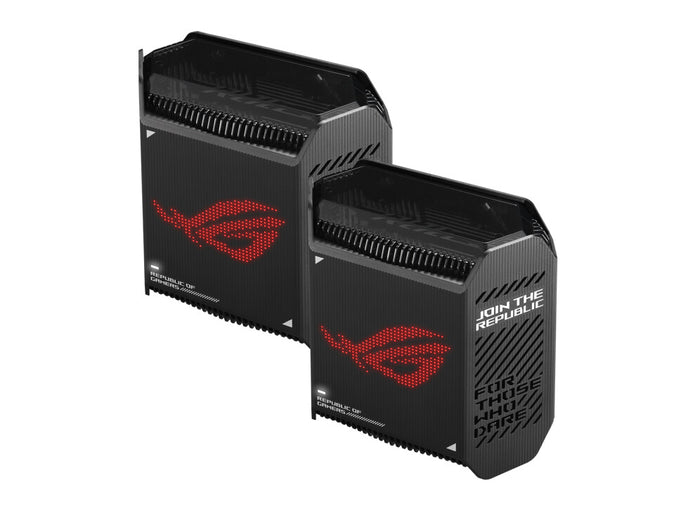 ASUS ROG Rapture GT6 (B- Tri-band Wi-Fi 6 Mesh System | 2-Pack, Black