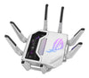 ASUS ROG Rapture GT-BE19000AI wireless router 10 Gigabit Ethernet Tri-band (2.4 GHz / 5 GHz / 6 GHz) White