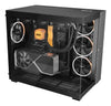 be quiet! LIGHT BASE 900 DX Black ARGB Full Tower PC Case Black | Liquid Cooling Support