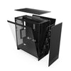 NZXT H7 Flow Midi Tower PC Case Black | Liquid Cooling Support
