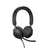 Jabra Evolve2 40 SE Headset Wired Head-band Calls/Music USB Type-C Black