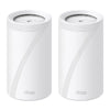 TP-LINK BE19000 Tri-Band Whole Home Mesh WiFi 7 System Tri-band Mesh System | 2-Pack, White