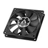 ARCTIC P8 Slim PWM Fan | 80mm 3000 RPM 22.5 CFM PWM Fluid Dynamic Bearing (FDB) Black