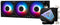 MSI MAG CORELIQUID I360 AIO Liquid Cooler | 360mm 70.7 CFM PWM RGB Loop Dynamic Bearing (LDB) Black