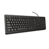 Trust TK-150 Keyboard | Wired, QWERTY, Black