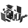 Fractal Design Meshify 2 Compact Tower PC Case Black | Liquid Cooling Support