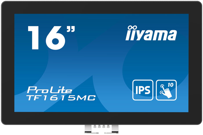 iiyama ProLite TF1615MC-B1 16" Full HD Monitor | 1920 x 1080 VGA DP