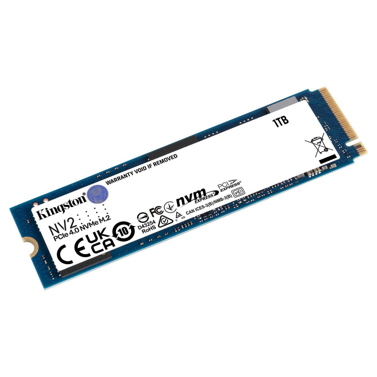 Kingston NV2 1000 GB PC/notebook Internal SSD | NVMe PCI Express 4.0 M.2