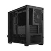 Fractal Design Pop Mini Silent Mini Tower PC Case Black | Liquid Cooling Support