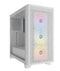 Corsair CC-9011256-WW ARGB Midi Tower PC Case White | Liquid Cooling Support