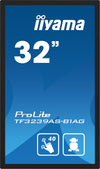 iiyama TF3239AS-B1AG computer monitor 80 cm (31.5") 1920 x 1080 pixels Full HD LED Touchscreen Black