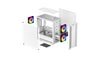 DeepCool CC360 WH ARGB Mini Tower PC Case White | Liquid Cooling Support