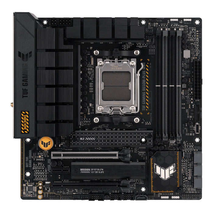 ASUS TUF GAMING B650M-PLUS WIFI mATX Motherboard | AM5 | 4x DDR5 Slots | Wi-Fi 6