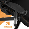 Anda Seat Jungle 2 PC gaming chair Upholstered padded seat Black, Yellow