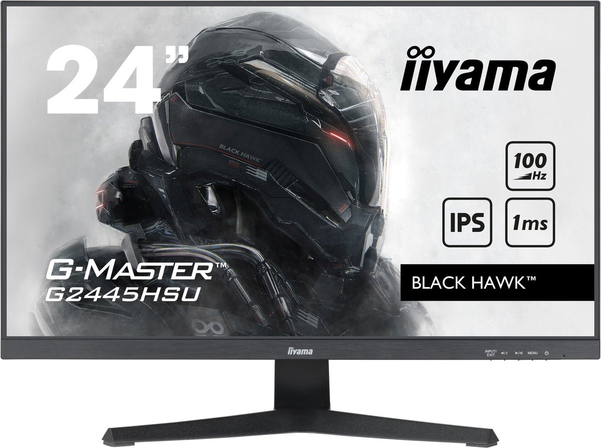iiyama G-MASTER G-MASTER 24" Full HD Gaming Monitor | 1920 x 1080 100Hz HDMI DP