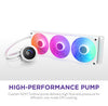 NZXT Kraken Plus 360 RGB Processor All-in-one liquid cooler White 1 pc(s)