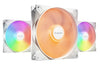 be quiet! LIGHT WINGS LX 140mm PWM High Speed 3-Pack White Computer case Fan 14 cm 3 pack