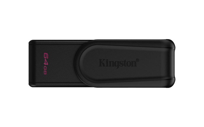 Kingston Technology DataTraveler 64GB Portable USB 3.2 Gen 1 Exodia S (Black/Black)