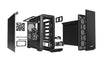 be quiet! Silent Base 601 Midi Tower PC Case Black | Liquid Cooling Support