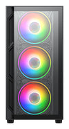 Vida Lucid ARGB PC Case Black | Liquid Cooling Support