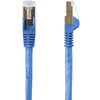 StarTech 5m CAT6a Ethernet Cable - 10 Gigabit Shielded Snagless RJ45 100W PoE Patch Cord - 10GbE STP Network Cable w/Strain Relief - Blue Fluke Tested/Wiring is UL Certified/TIA
