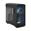 Fractal Design Torrent Compact ARGB Tower PC Case Black | Liquid Cooling Support