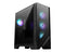 MSI MAG FORGE 320R AIRFLOW ARGB Micro Tower PC Case Black, Transparent