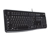 Logitech K120 Corded Keyboard Keyboard | Wired, QWERTY, Black