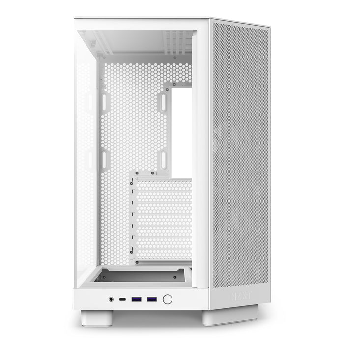 NZXT H6 Air Flow Midi Tower PC Case White | Liquid Cooling Support