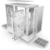 NZXT H5 Flow RGB Midi Tower PC Case White | Liquid Cooling Support