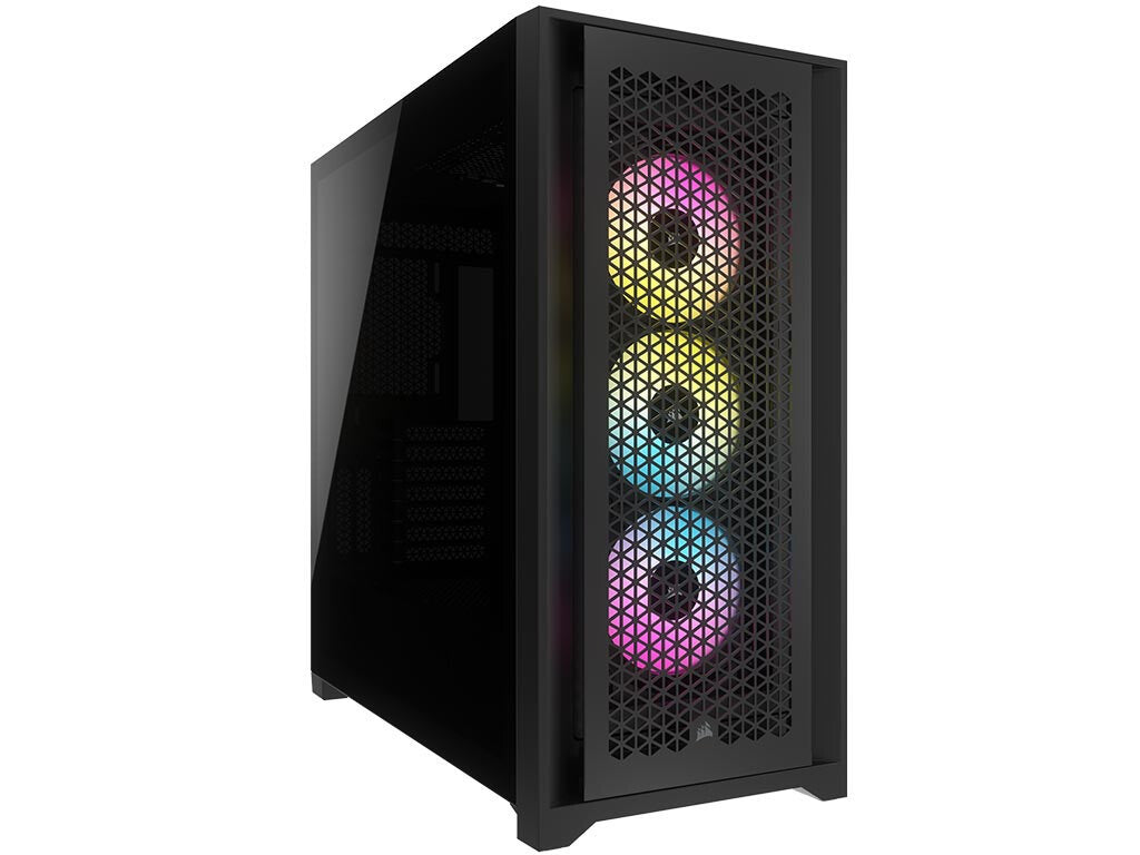 Corsair 5000D RGB Midi Tower PC Case Black | Liquid Cooling Support