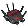 ASUS ROG Rapture GT-BE19000 wireless router Multi-Gigabit Ethernet Tri-band (2.4 GHz / 5 GHz / 6 GHz) Black, Red