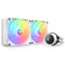 NZXT Kraken 280 RGB AIO Liquid Cooler | 280mm 1500 RPM 90.79 CFM PWM RGB White