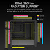 Corsair FRAME 4000D Midi Tower PC Case Black | Liquid Cooling Support