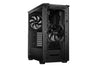 be quiet! PURE BASE 501 Black Midi Tower PC Case Black | Liquid Cooling Support