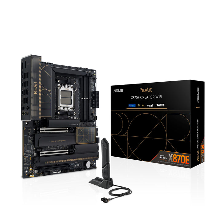 ASUS ProArt X870E-CREATOR WIFI ATX Motherboard | AM5 | 4x DDR5 Slots | Wi-Fi 7