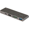 StarTech.com USB C Multiport Adapter for MacBook Pro/Air - USB Type-C to 4K HDMI, 100W Power Delivery Pass-through, SD/MicroSD Slot, 2-Port USB 3.0 Hub - Portable USB-C Mini Dock