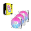 Corsair iCUE LINK RX120 RGB Case Fan | 120mm 2100 RPM 73.5 CFM PWM RGB Magnetic levitation bearing White