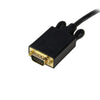 StarTech 15ft (4.6m) DisplayPort to VGA Cable - Active DisplayPort to VGA Adapter Cable - 1080p Video - DP to VGA Monitor Cable - DP 1.2 to VGA Converter - Latching DP Connector